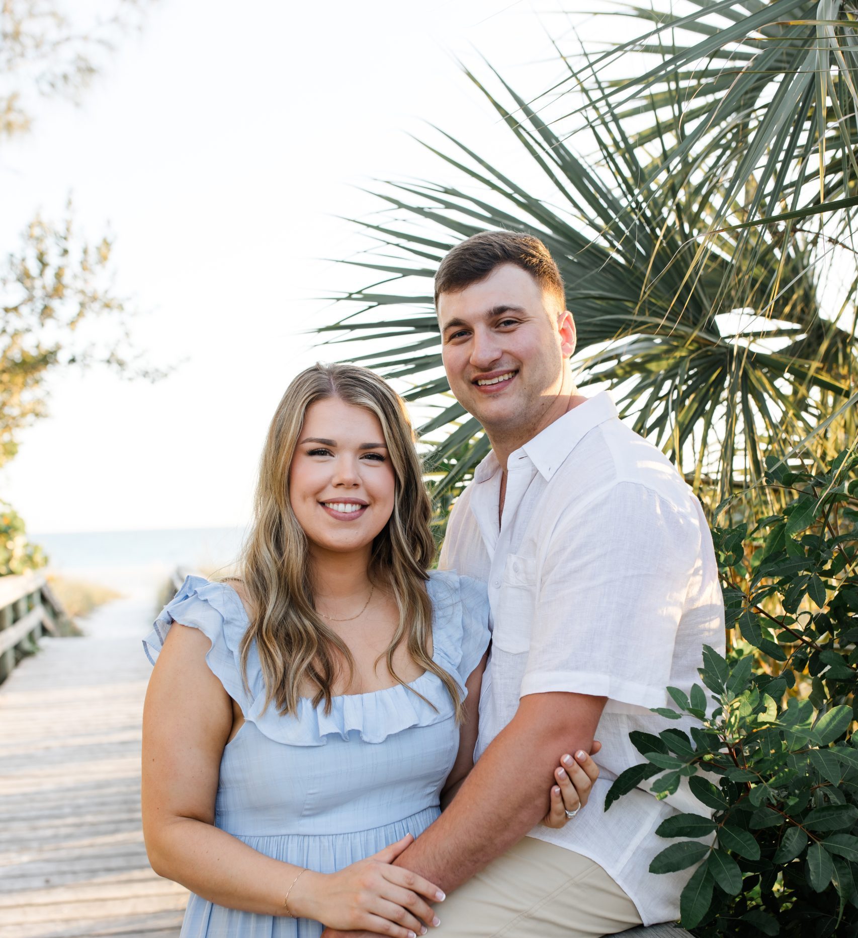 Sunset family beach photography