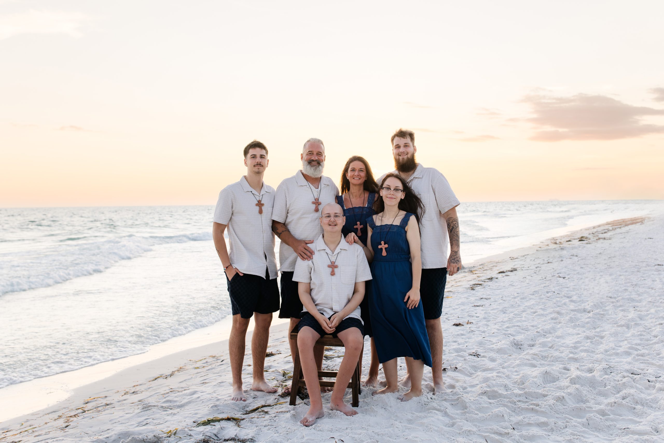 Accessible family photography session