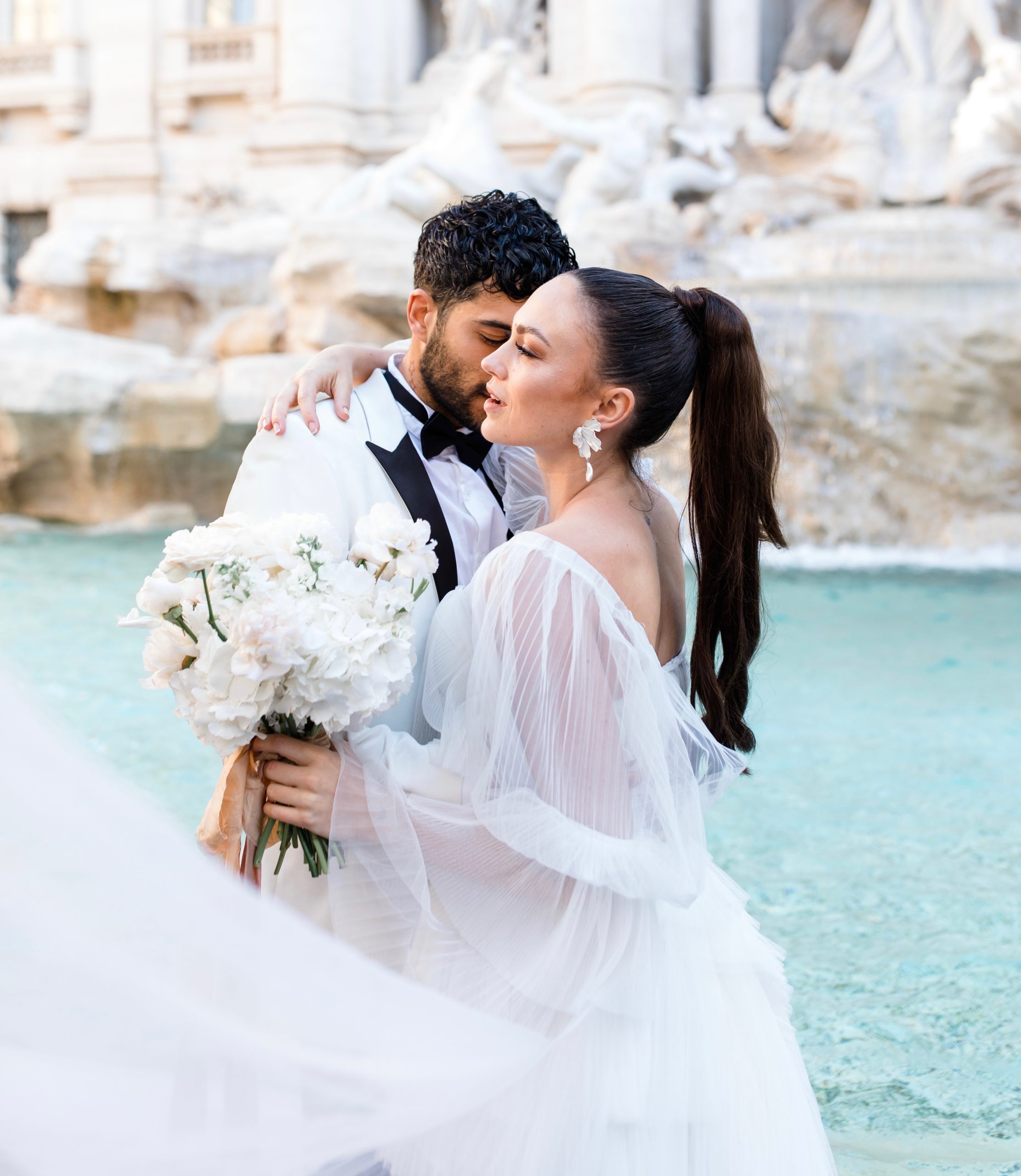 Wedding couple photographed by Pixiedust Factory